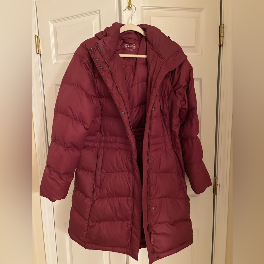 L. L. Bean XL women's Downtek parka